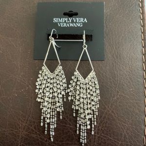 Vera Wang chandelier earrings